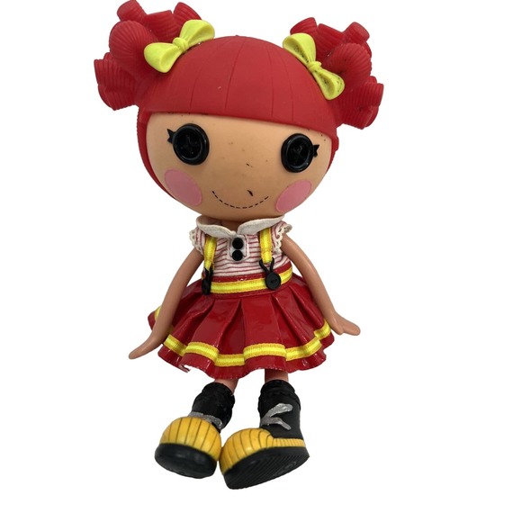 Lalaloopsy Ember Flicker Flame Full Size Doll Flame Red Hair Fire Fighter 05-04 - Picture 4 of 10